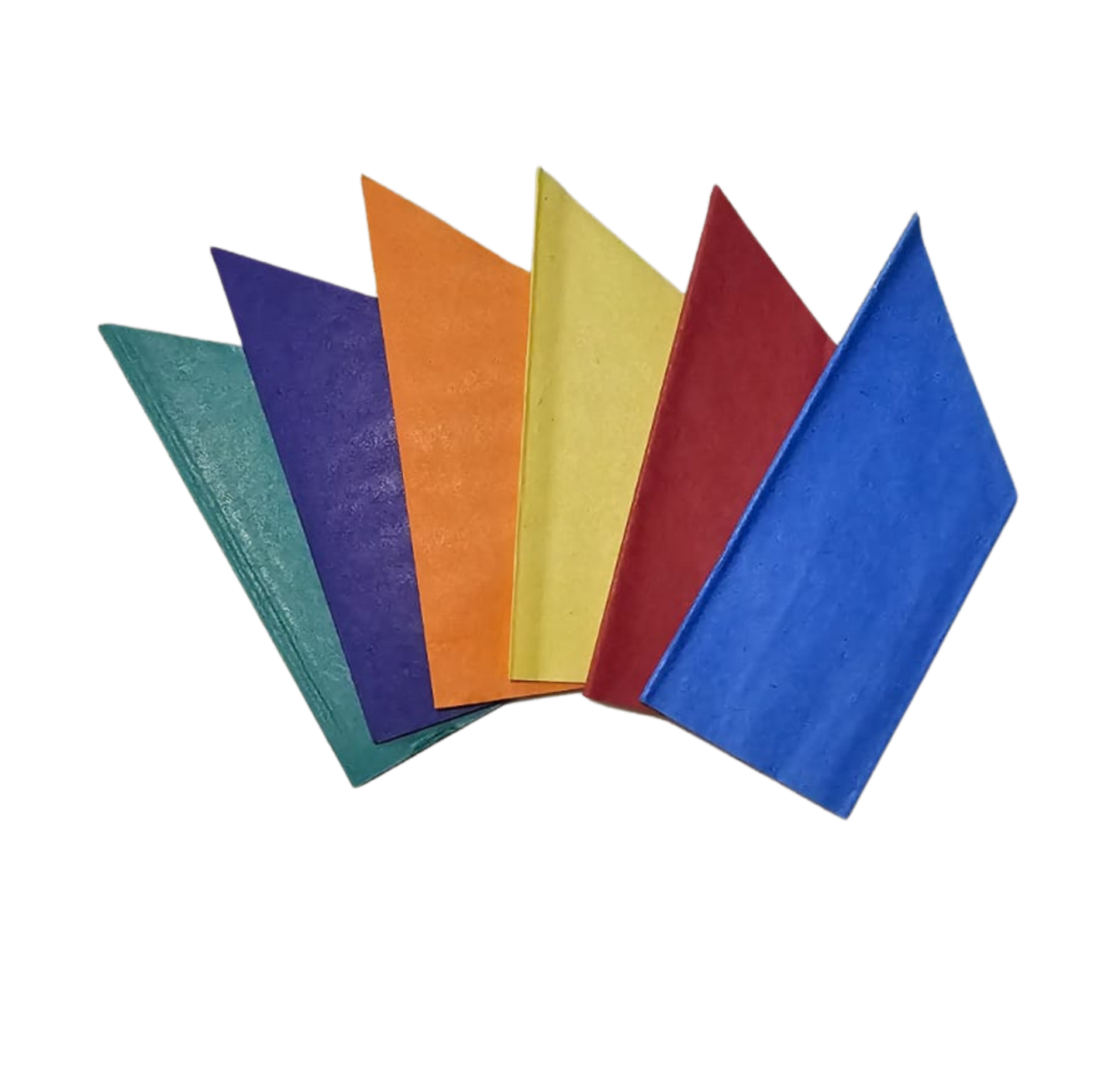 Christmas tissue-paper crowns - folded