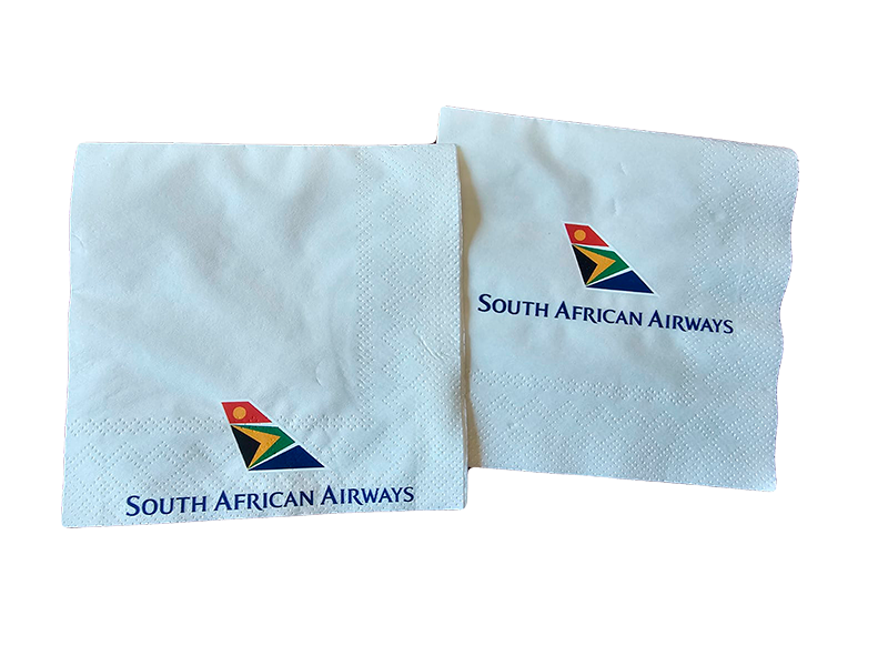 SAA cocktail napkins sample