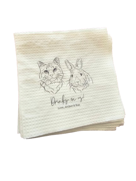 Single ply napkins