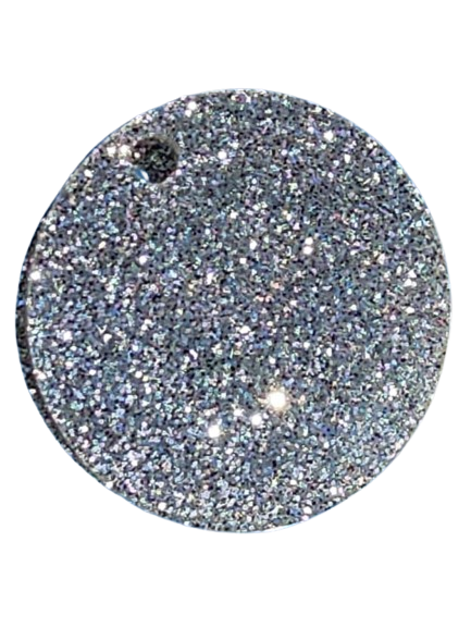 Keyrings/Tags.  Acrylic. Unpersonalised.  Blanks