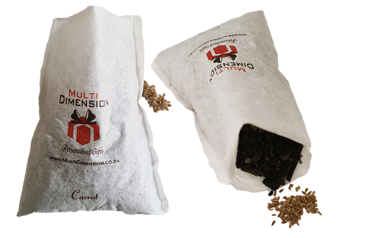 Seed & Soil pouch - Branded/Personalised. Sold individually