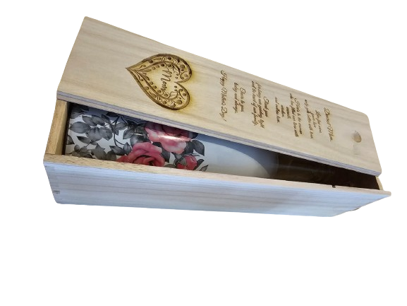 Wine box personalised.