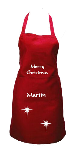 Christmas Apron. Various designs. Personalised