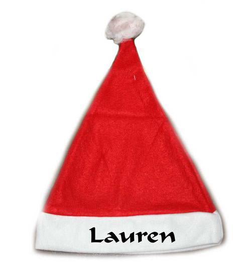 Christmas hat personalised