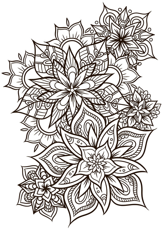 Colouring pages - Mandalas