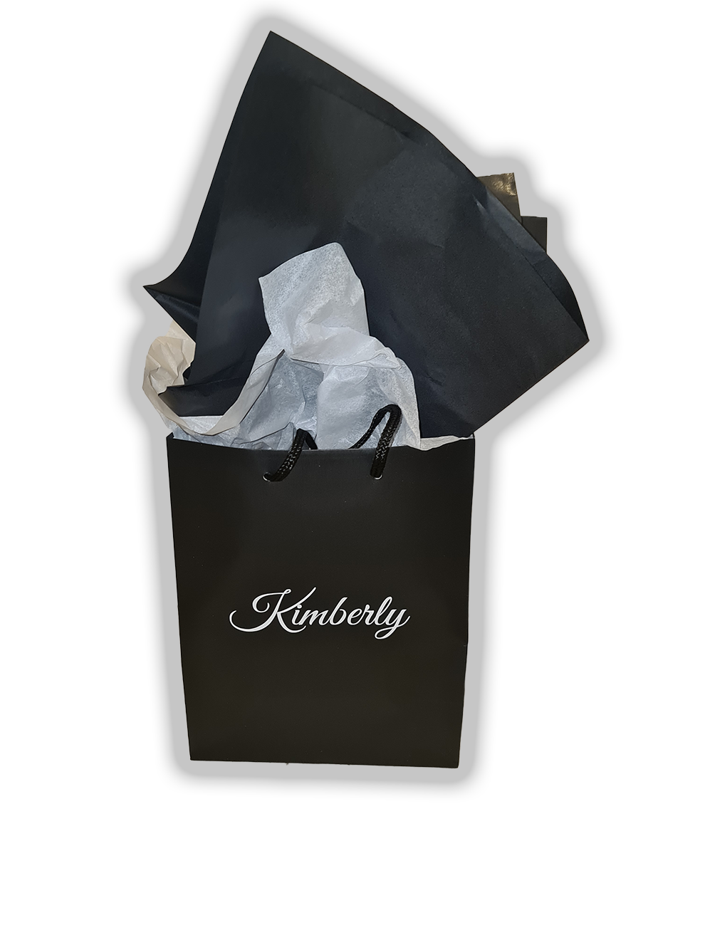 Personalised gift bag - Classy font