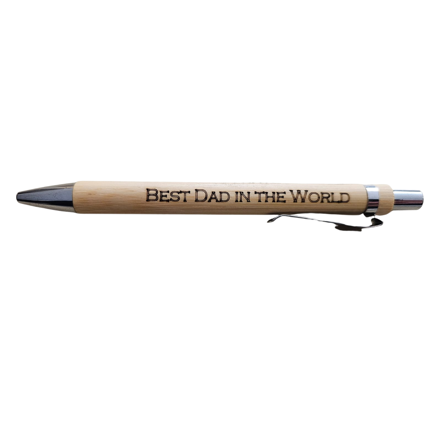 Bamboo pen. Personalised. Best dad