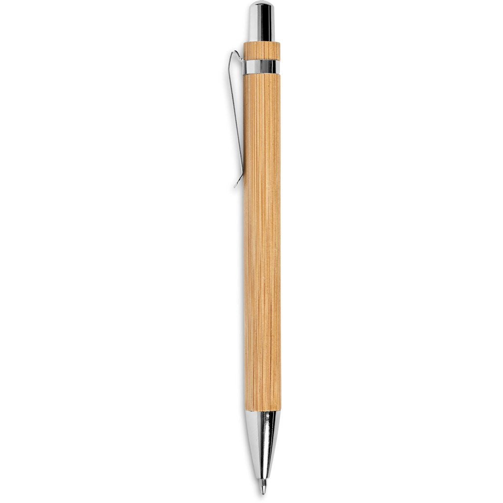 Bamboo pen. Side view