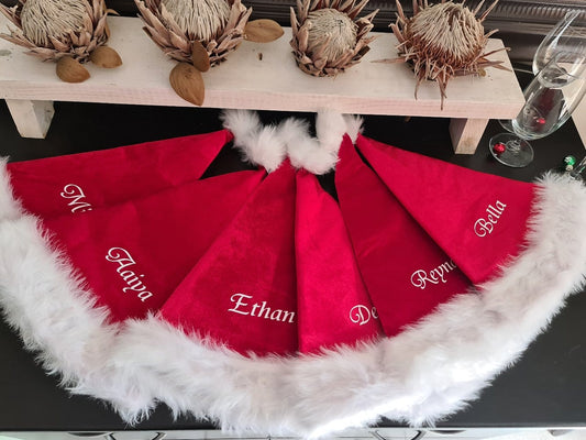 Personalised Christmas hats