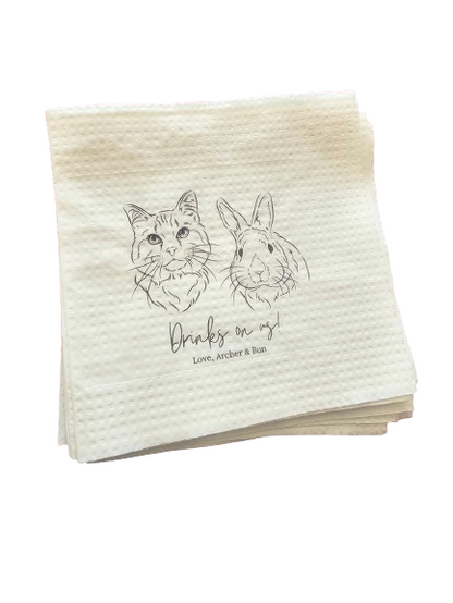 Single ply napkins
