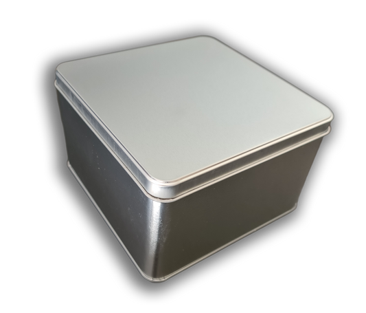 Unpersonalised square tin