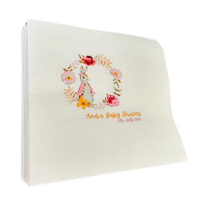 Babyshower cocktail napkins