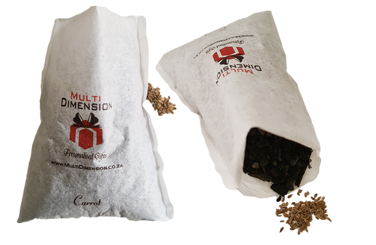 Seed & Soil pouch - Branded/Personalised