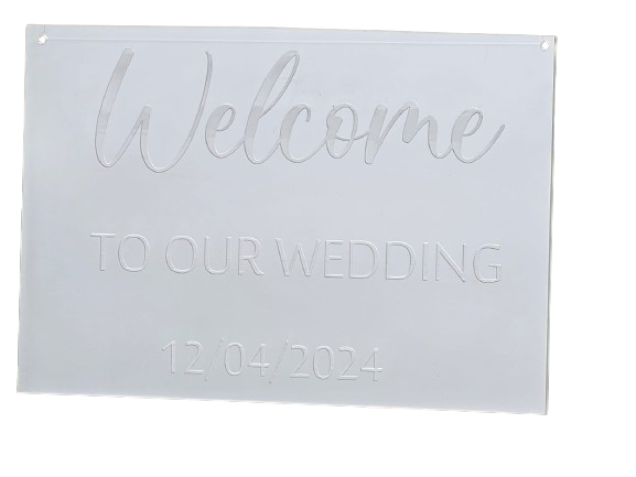 Welcome board