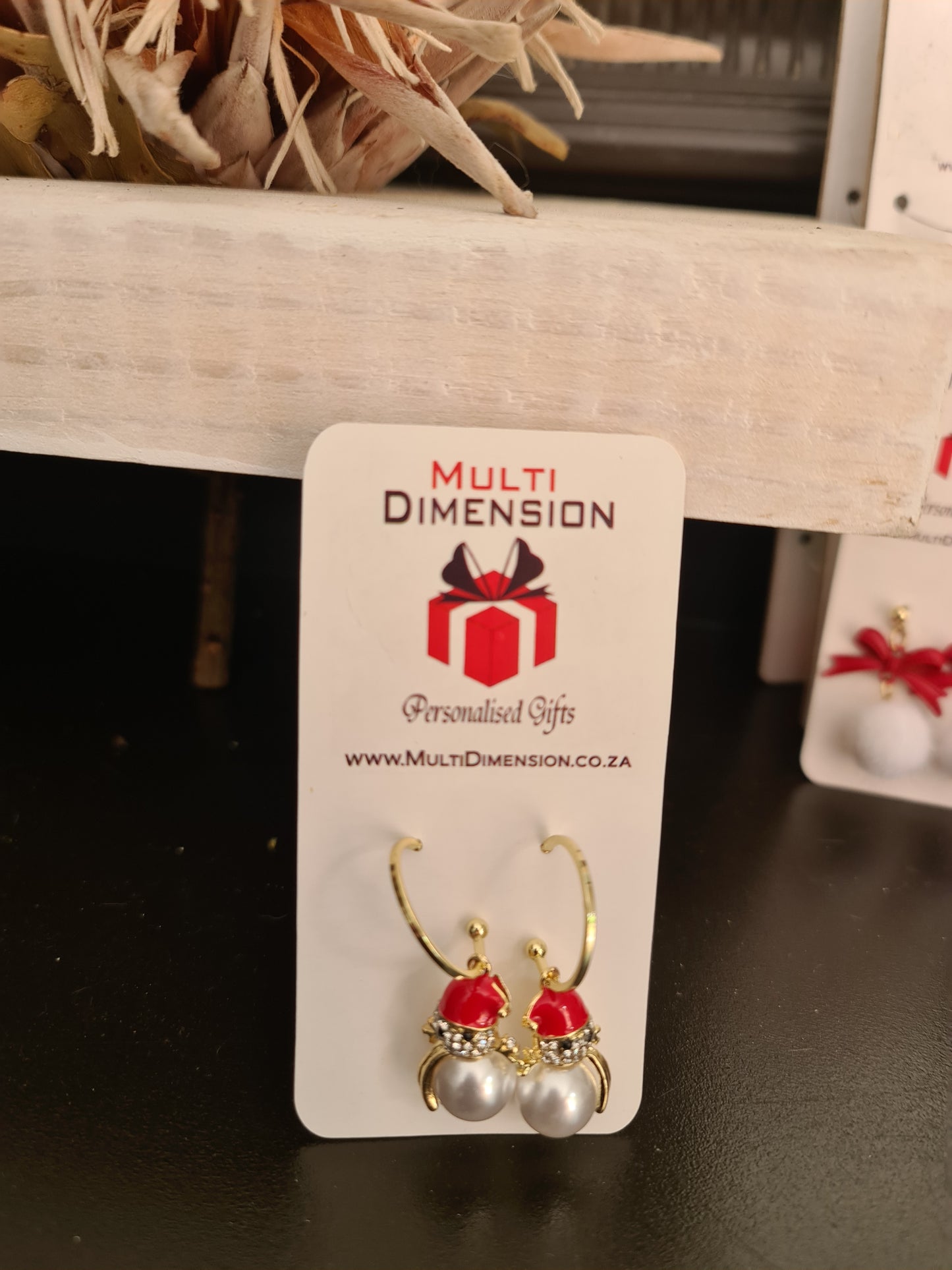 Christmas earrings