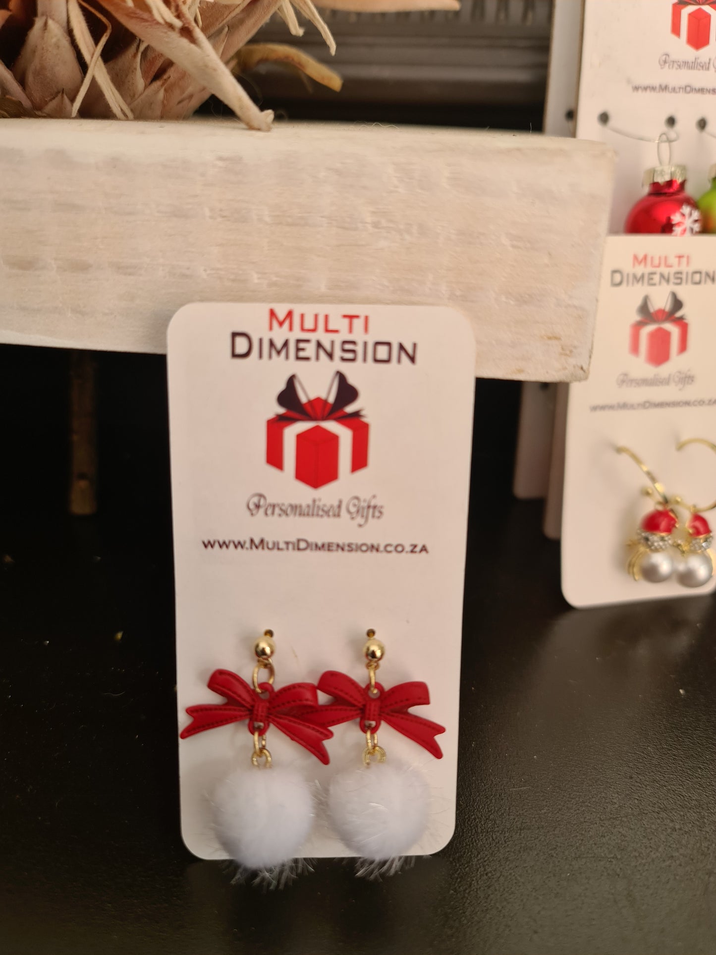 Christmas earrings