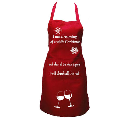 Christmas Apron. Various designs. Personalised