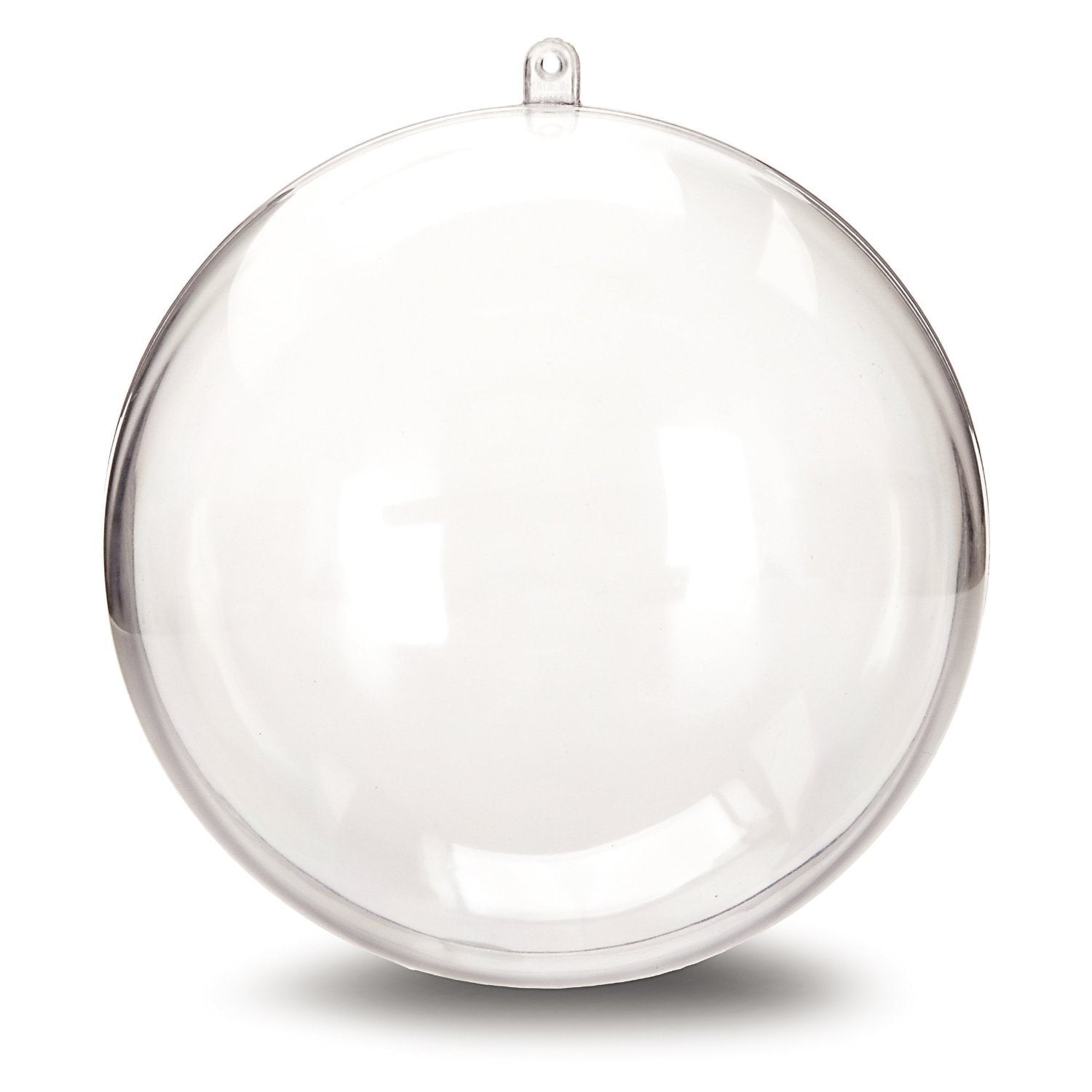 Clear gift ball plastic bauble