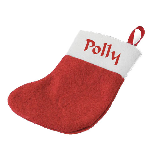 Miniature Personalised Christmas Stocking